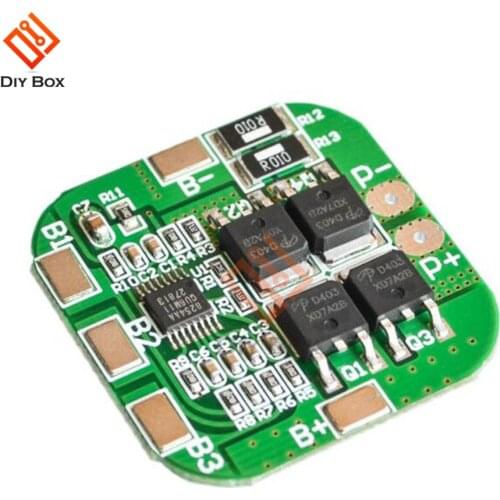 5 pcs/lot BMS 4S 14.8V/16.8V 20A 18650 Li-ion Battery Charge Protection Board Battery Balancer for LicoO2 Limn2O4 Charging