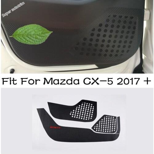 Car Interior Accessories Side Door Anti Kick Pad Protection Side Edge Film Protector Stickers Fit For Mazda CX-5 2017 - 2021