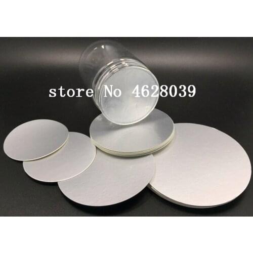 Free Shipping For induction sealing 26.5mm plactic laminated aluminum foil lid liners 10000pcs Top Quality