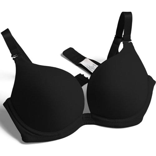 Hot Selling Sexy Bras For Women Plunge Push Up Bra Convertible Adjusted Straps A B C D E Cups 30 32 34 36 38 40 42 44