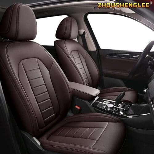 ZHOUSHENGLEE Custom Leather car seat cover For nissan qashqai j10 almera n16 note x-trail t31 patrol y61 juke teana j31 covers