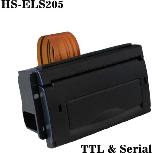 2 inch Embedded panel receipt printer with RS-232/TTL/parallel installation Size 71mmx42mm QR21