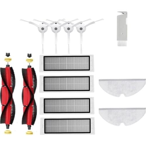 Center Side Brush Hepa Filter Mopping Cloth for Xiaomi Roborock S5 S50 S6 E20 E30 E4 S5 Max S6 Maxv Pure Vacuum Cleaner Robot