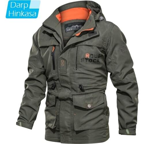 DARPHINKASA Hooded Jackets For Men