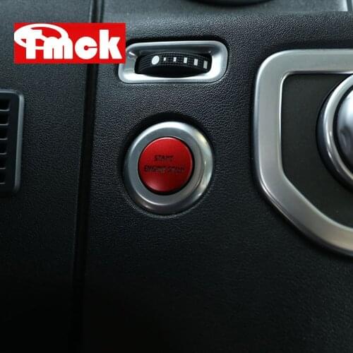 For Land Rover Range Rover Sport L320 2010-13 Discovery 4 L319 2010-16 Alloy Car Engine Start Stop Button Trim Cover Accessories