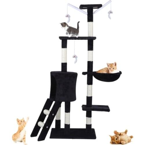 Cat Climbing Scratching Post Climbing Tree Toy Cat Tree Scratchers Activity Protecting Furniture Pet House Cat Furniture