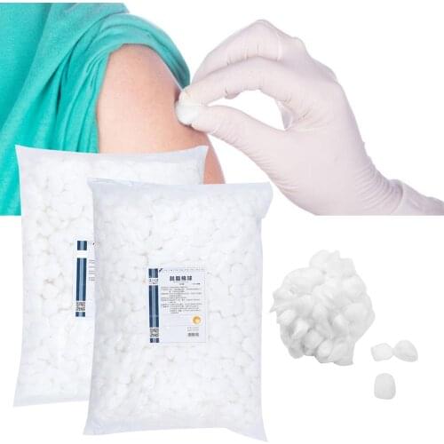 Medical Disinfection Sanitary Cotton Ball Dental Oral Hygienes Cleaning Disinfection Surgery Steriles Cotton wound Nursing Tools