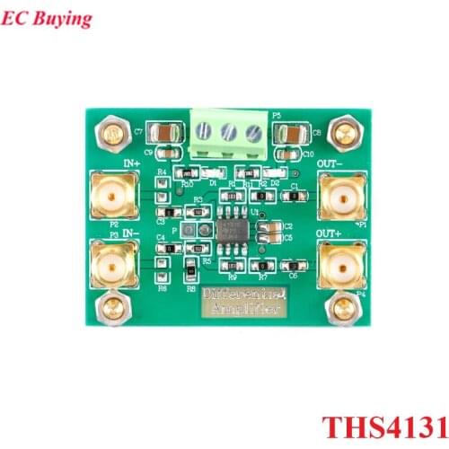 THS4131 Module Fully Differential Amplifier Board Single-Ended to Differential Signal Single-ended Input Double-ended Output
