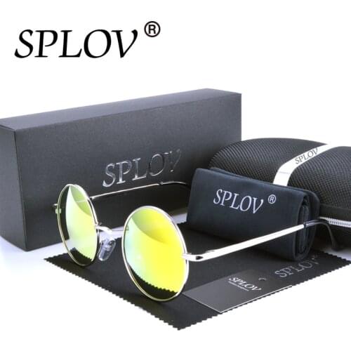 2017 Brand Designer Classic Polarized Round Sunglasses Women Small Vintage Retro Glasses Men Driving Metal Eyewear