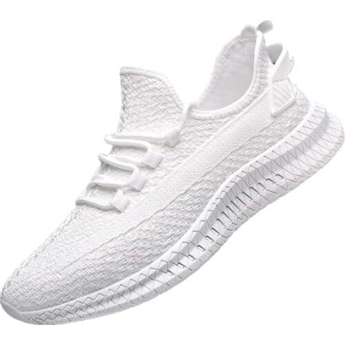 Mens Sneakers 2021 Summer Comfortable Sports Running Shoes Men Lightweight Walking Shoes Breathable Zapatillas Plus Size 44