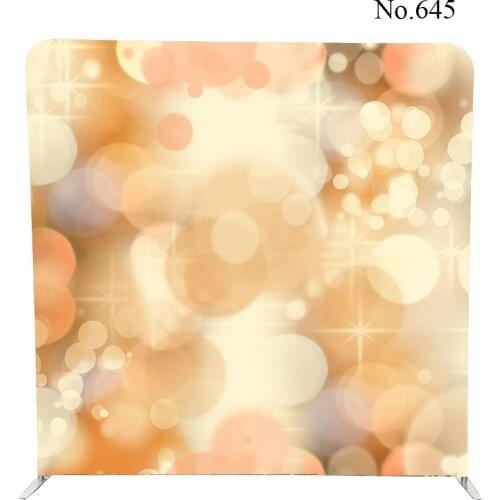 No.645 Background with lights and stars pillow case backdrop with stand for photo booth