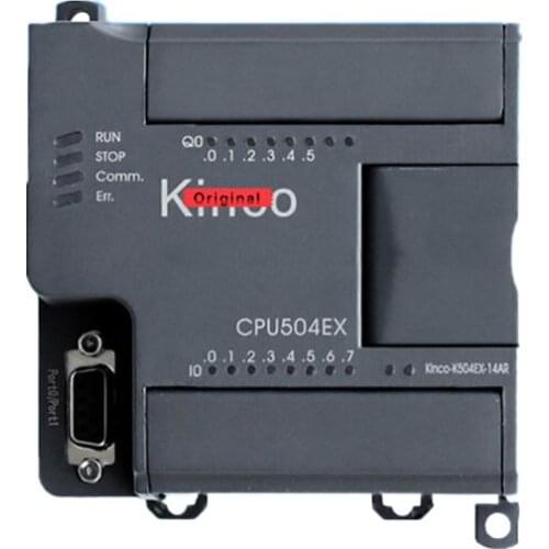 New Original K504EX-14DR PLC CPU DC21.6-28.8V Power Supply 8DI 6DO Relay