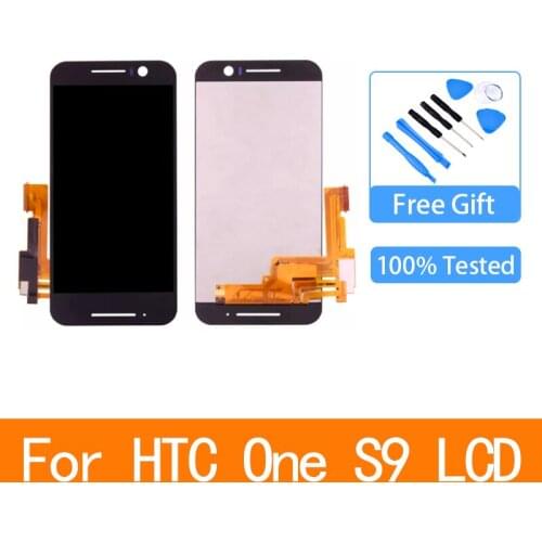 Original 5.0" For HTC One S9 Lcd S9 LCD Display Touch Digitizer Screen Assembly for HTC One S9 Display Replacement