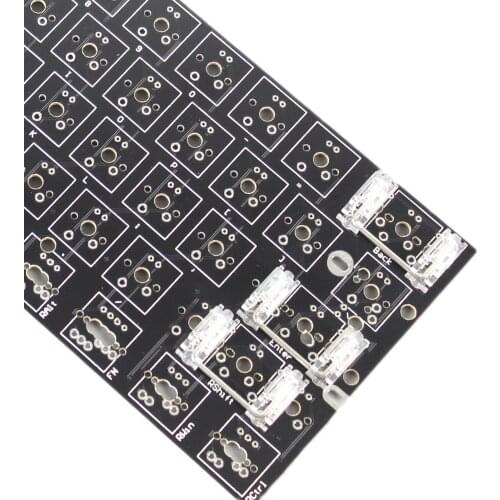 Cherry Style OEM Clear PCB-mounted PCB Stabilizers Satellite Axis 7u 6.25u 2u For MX Switches Mechanical Keyboard Big Keycaps