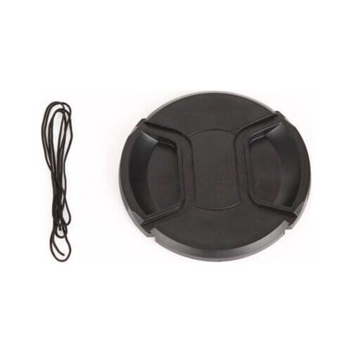 Universal 86mm 95mm 105mm Center Pinch Snap-on Front Lens Cap For Canon For Nikon For Sony Camera