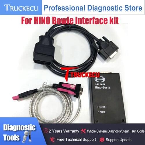 V3.16 for HINO Bowie interface kit truck Diagnostic Scanner systems hino diagnostic eXplorer HINO DX