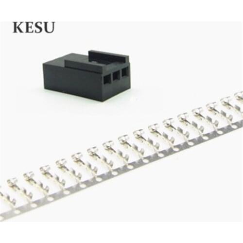 High quality Black Molex 2510 3 Pin 3Pin Fan male PWM Power shell connector housing +female Terminal crimp pins