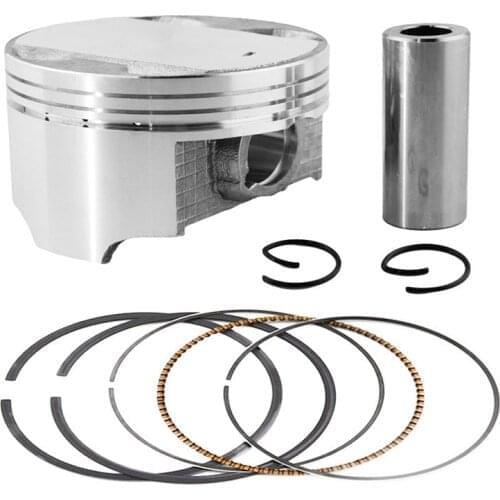 STD ~ +150 Motorcycle Parts Piston Set Rings Clip Kit For Suzuki AN250 Burgman Skywave 250 1998-2006 DR250 1990-1995