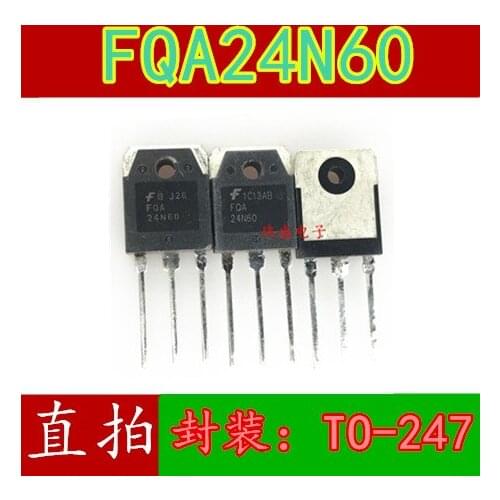 10pcs 24N60 FQA24N60 TO-247 TO-3P