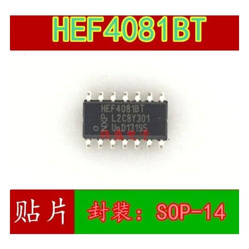 10pcs HEF4081BT SOP-14