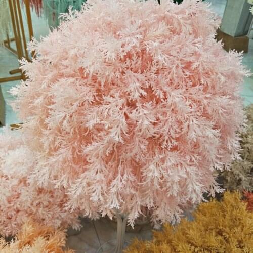 5 Fork fog grass Eucalyptus Plastic Artificial Plants Green plastic flower Plant Wedding Home christmas Decoration Table Decors