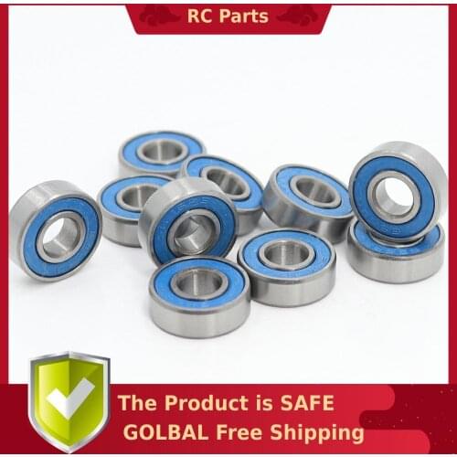 696RS Bearing ABEC-3 ( 10 PCS ) 6*15*5 mm Miniature 696-2RS Ball Bearings RS 696 2RS With Blue Sealed R-1560DD
