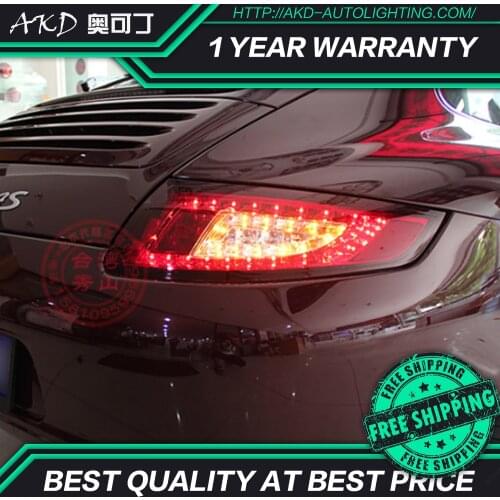Car Styling Tail Lamp for Porsche 997 Tail Lights 2005-2008 911 LED Tail Light DRL Brake Reverse auto Accessories