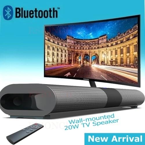 BEASTUN Column TV Soundbar Wireless Bluetooth Speaker Home Theater Subwoofer Surround RCA Remote Control PC Speaker Wall or Flat