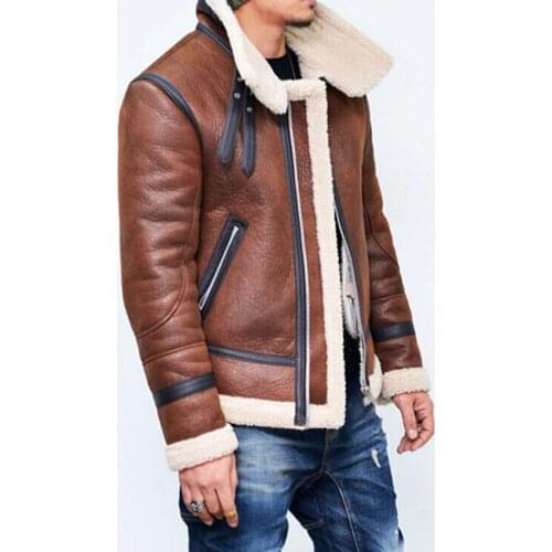 Brand Leather Jacket Men PU Leather Jacket Coat Male Thick Warm Wool Liner Motorcycle Leather Jacket Jaqueta De Couro Masculino