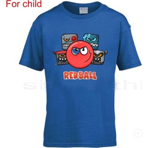 Child Black white yellow blue T-Shirt Red Ball 4 - The Bad Boxes Tee funny Cool Tops Tee Shirt boys summer t-shirt brand tops