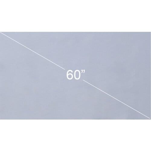 80/100/120-inch Portable Projector Screen HD 16:9 Frameless Video Projection Screen Foldable for Home Theater Office Movies