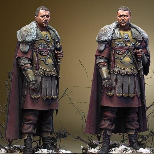 DIY 1/24 Resin Character Model Historical Character 54mm Roman Cavalry Officer R56