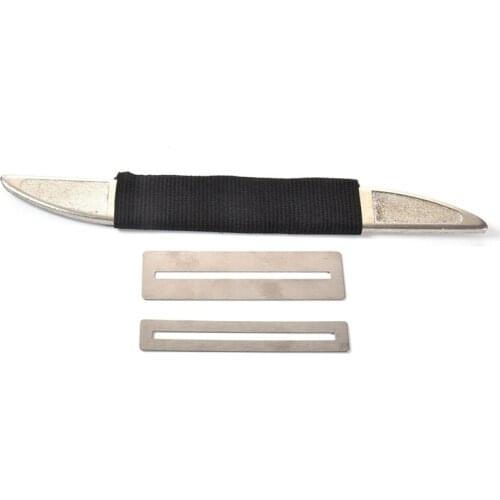 Guitar Fret File Professional Luthier Tool Stainless Steel File for Guitar Frets with Diamond Abrasives for B Ukulele