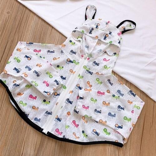 2020 Baby Girls Boys Sun Protection Shirts Hooded Sun Protection Jackets Shirt For Summer