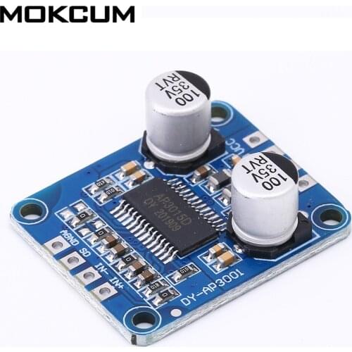 DC 8V-24V High Power Digital Amplifier Module Mono Class D 4-8ohm for 30W-300W speaker Audio power amplifier board