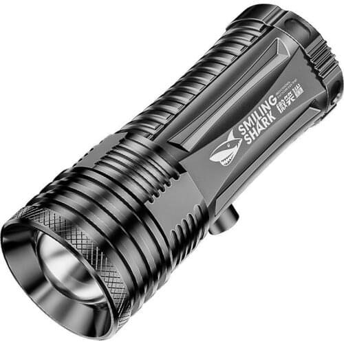 LED Flashlight Rechargeable Lantern Strong Light and Long-range Four-light-source Flashlight Outdoor Nocturnal Durable