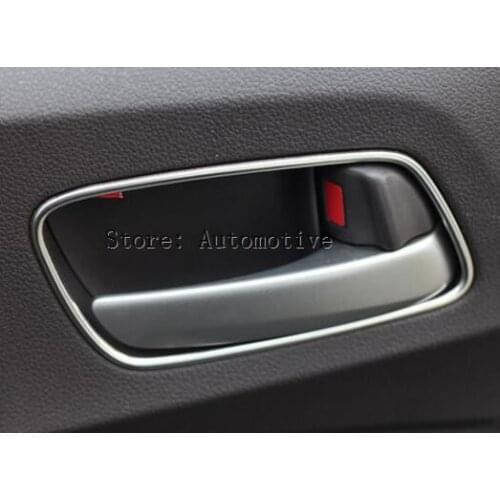 Inner Door Handle Cover Inside Door Protector Trim For Honda Crv Cr-V 2012 2013 2014 4pcs