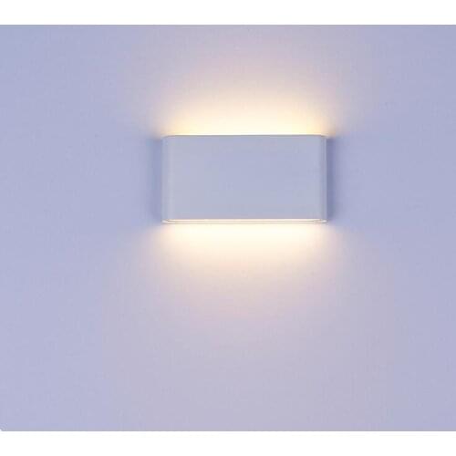 Wall Light IP65 LED Outdoor Waterproof Garden Fence 6W 12W Aluminum Modern Indoor Living Room Bedroom Decorative Wall Lamp