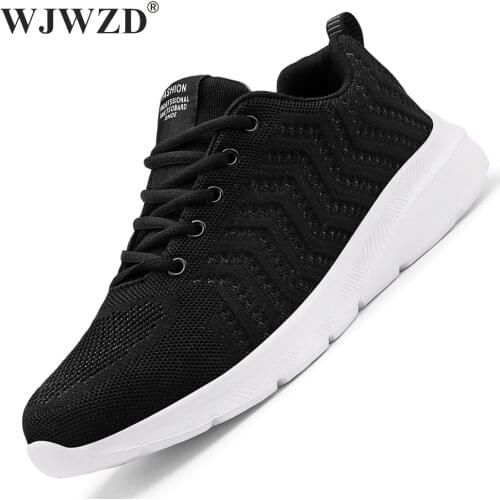 Outdoor Men Casual Sneakers Mens Anti-slip & Wear-resistant Walking Sneakers Breathable Lace-up Mens Trainers Zapatillas Hombre