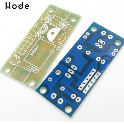 5pcs L78XX PCB LM78XX LM7805 LM7812 Fixed Regulator PCB Board FAST DISPATCH