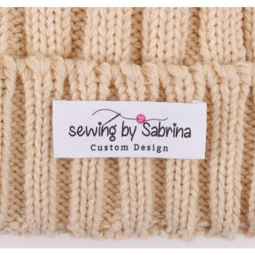 Personalised Handmade Love Heart End Fold Cotton Fabric Sewing Labels//Sewing Knitting Crochet Gift//Unique Gift(MD2067)