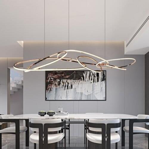 Postmodern Chandelier Living Room Designer Creative Art Villa Dining Room Lamp Nordic Minimalist Office Model Room Shopping Mall