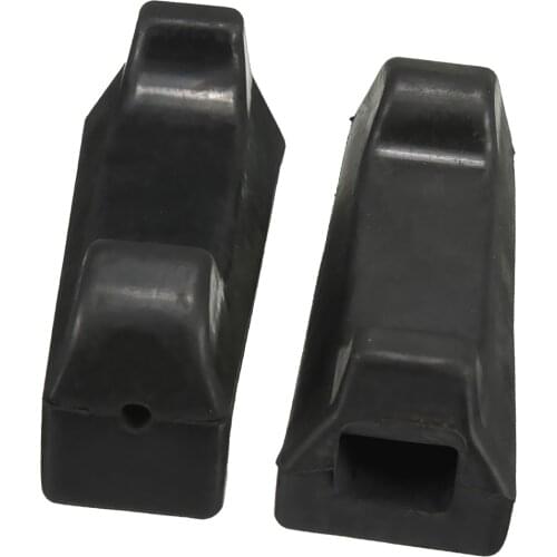Durable 2Pcs Front Footrest Rubbers Rubber Peg Footrest Foot Pegs For Yamaha YBR 125 YBR125 Motorcycle Footrest