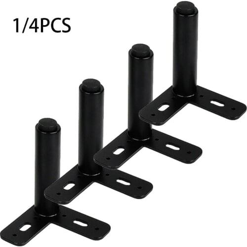 1/4PCS Metal Furniture Cabinet Foot TV Stands Bathroom Cabinet Foot Support Leg Adjustable Hardware Bracket Sofa Legs