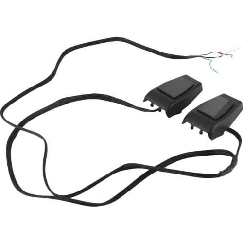 Signal Lamp Rolling Car Truck Signal Warning light Tailgate Rear Window Hinge Trim with LED Light IP68 Waterproof Fit for Jeep