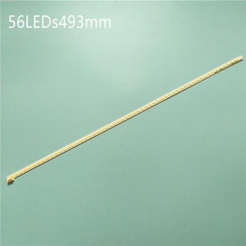 493mm TV LED Array Light Bars For Philips 40PFL5537H LED Backlight Strip Matrix LED Lamp Lens Bands 2012SGS40 LJ64-03514A 03501A