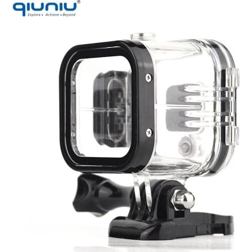 QIUNIU Waterproof Case 45m Protective Underwater Diving Waterproof Shell Cover Housing for GoPro Hero 4 Hero 5 Session