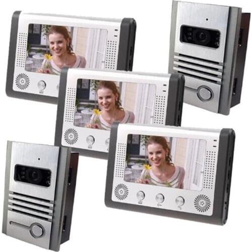 7 Inch 2V3 Night Vision Video Door Phone