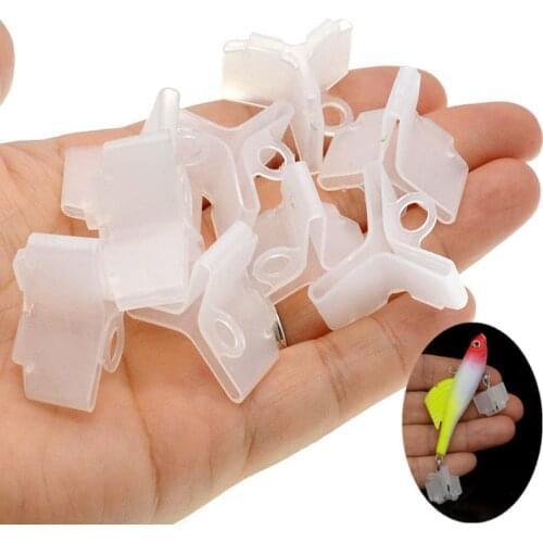 White/Yellow 50PCS Lightweight Accessories with Slots Sleeves Tool Durable Protector Caps Fishing Out Hook Cover Safety Treble