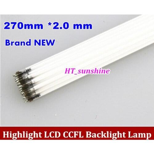 Free Shipping for NEW 270mm * 2.0 mm 12.1" Wide LCD CCFL Backlight Lamp 268mm/ 270mm CCFL lamp